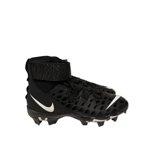 NEW! Nike Force Savage 2 Shark Black White Football Cleats Men\'s Shoes Size 9 main image 4